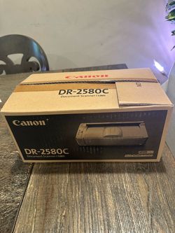 New canon DR-2580C scanner