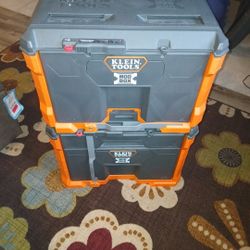 2 Double Stack Klein Job Box (Brand New)  250$