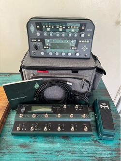 Kemper Profiler Power Head Full Guitar or Bass Live Setup!
