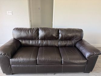 Arapahoe home Austin sofa(chocolate color)with Loveseat and ottoman