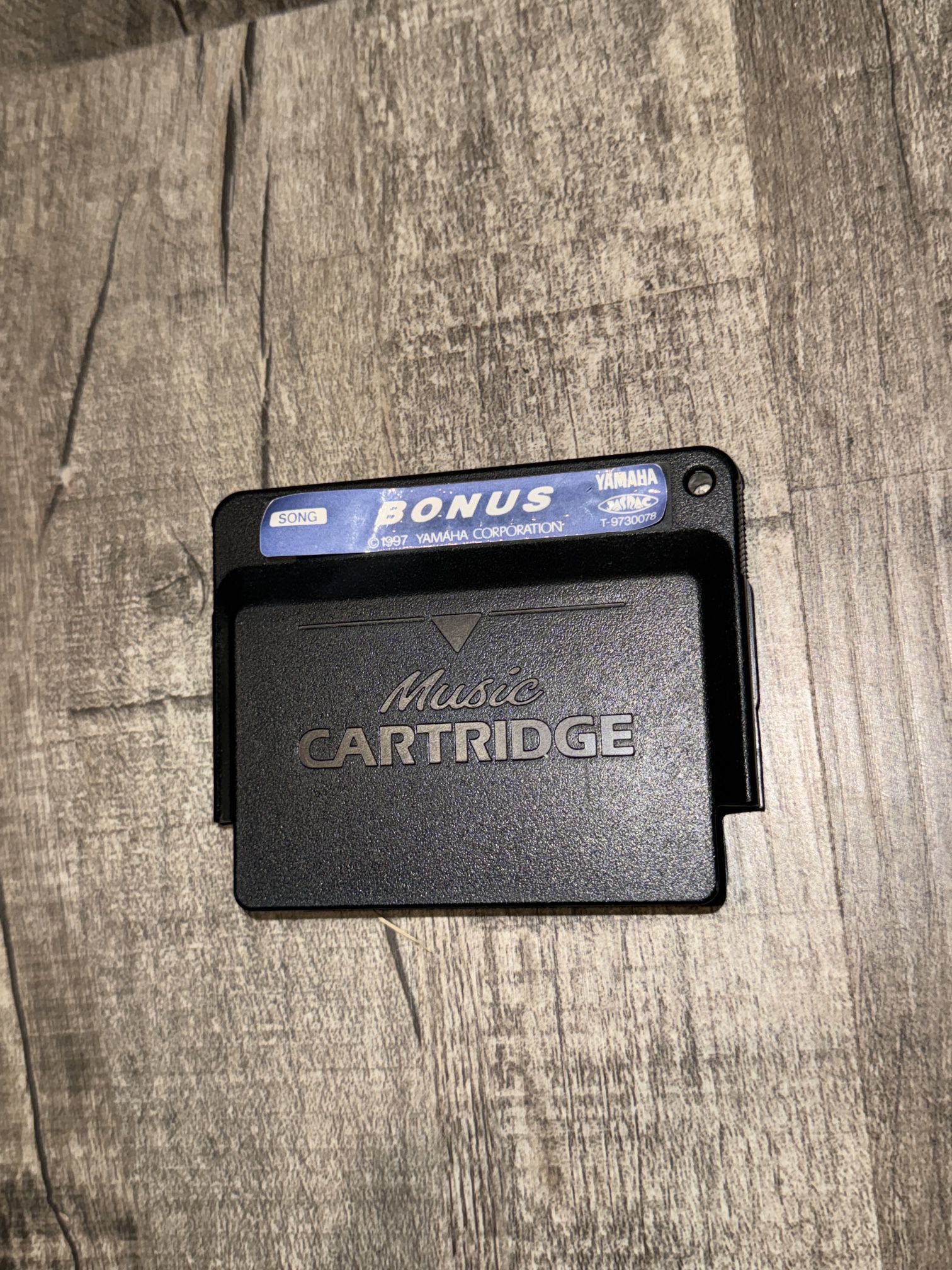 Yamaha Bonus 1997 Music Cartridge T-(contact info removed)