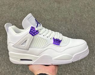 Jordan 4 metallic purple