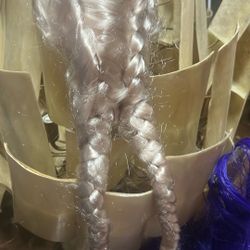 Halloween Elsa wig