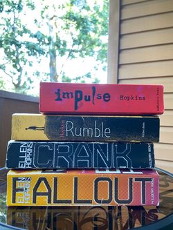 Ellen Hopkins Paperback Book Lot 4pc