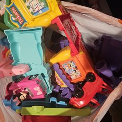 Train Tracks Mickey And Other 2 Bags 30gl Full