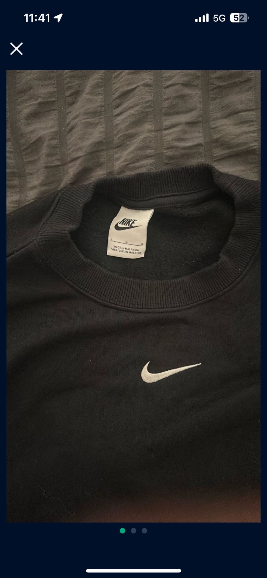 Woman’s Pull Over Crew Neck Nike Phoenix