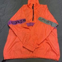 Men’s Vintage Ocean Pacific Jacket Windbreaker - Size XL-XXL (READ DESCRIPTION)