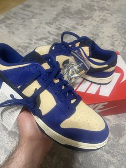 Nike Dunk low LX royal Blue Size M 9 W 10.5