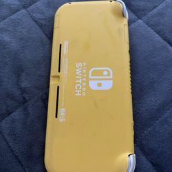 Yellow Nintendo Switch Lite