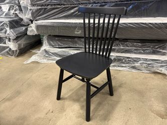 Black Wooden Windsor Style Dining Chair (Set of 4) (Southcenter Store)