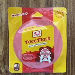 Oscar Mayer Face Mask Gag Gift 