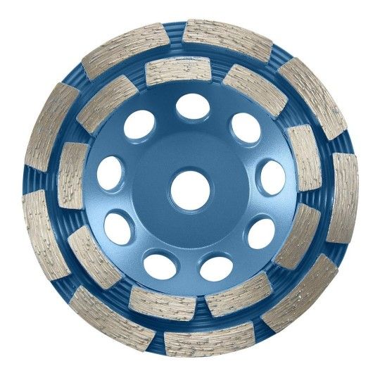 HERCULES 4-1/2 in. Double-Row Segmented Diamond Cup Wheel