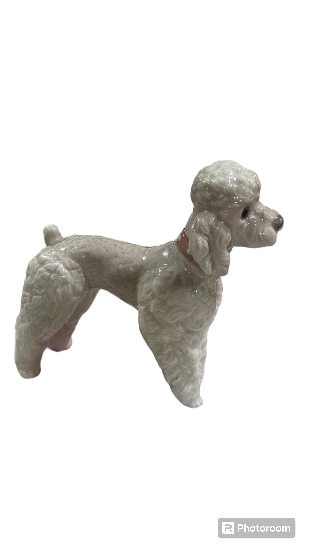 Lladro Vintage 1259 Poodle Standing Wolly Poodle