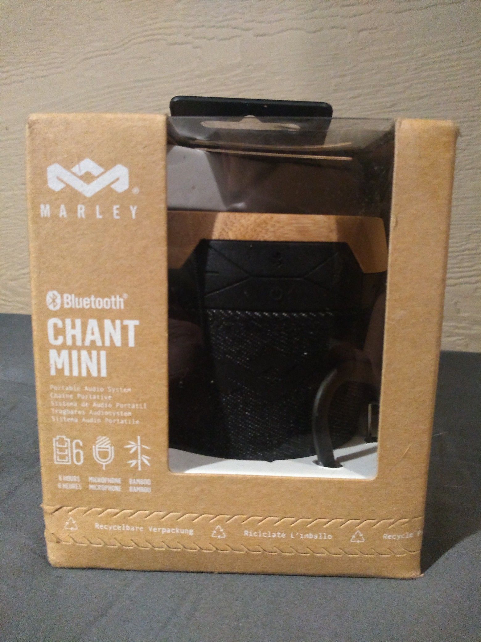 House of Marley Chant Mini Bluetooth Wireless Speaker