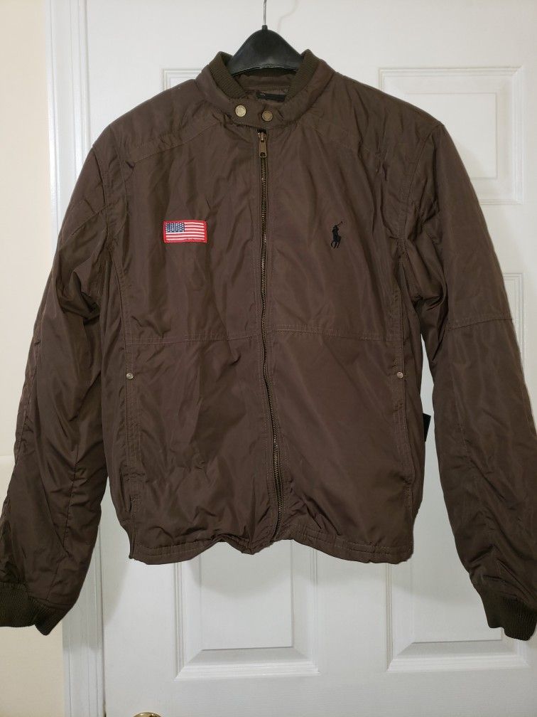 Medium Size Ralph Lauren Bomber Jacket. 4 Colors Available