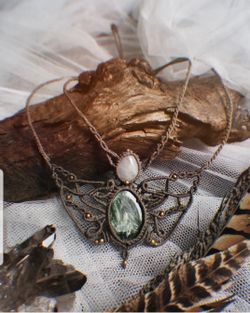 Hand made beautiful macrame necklace