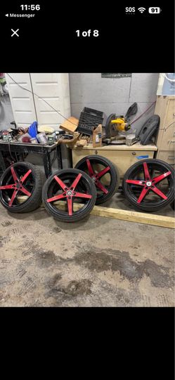 Rims staggered