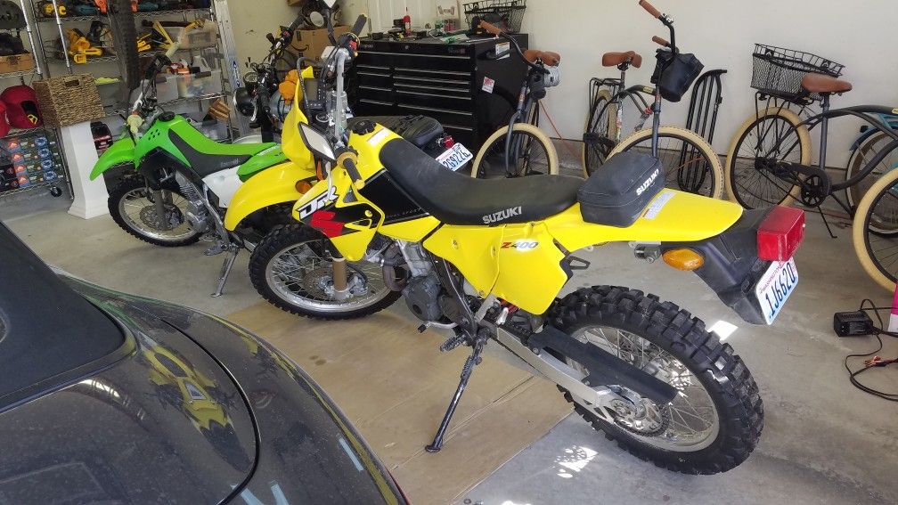 2001 Suzuki Z400 dual sport
