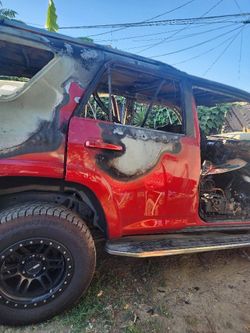 2016 Toyota 4Runner Burn For Parts Only Quarter Panels Ready To Go