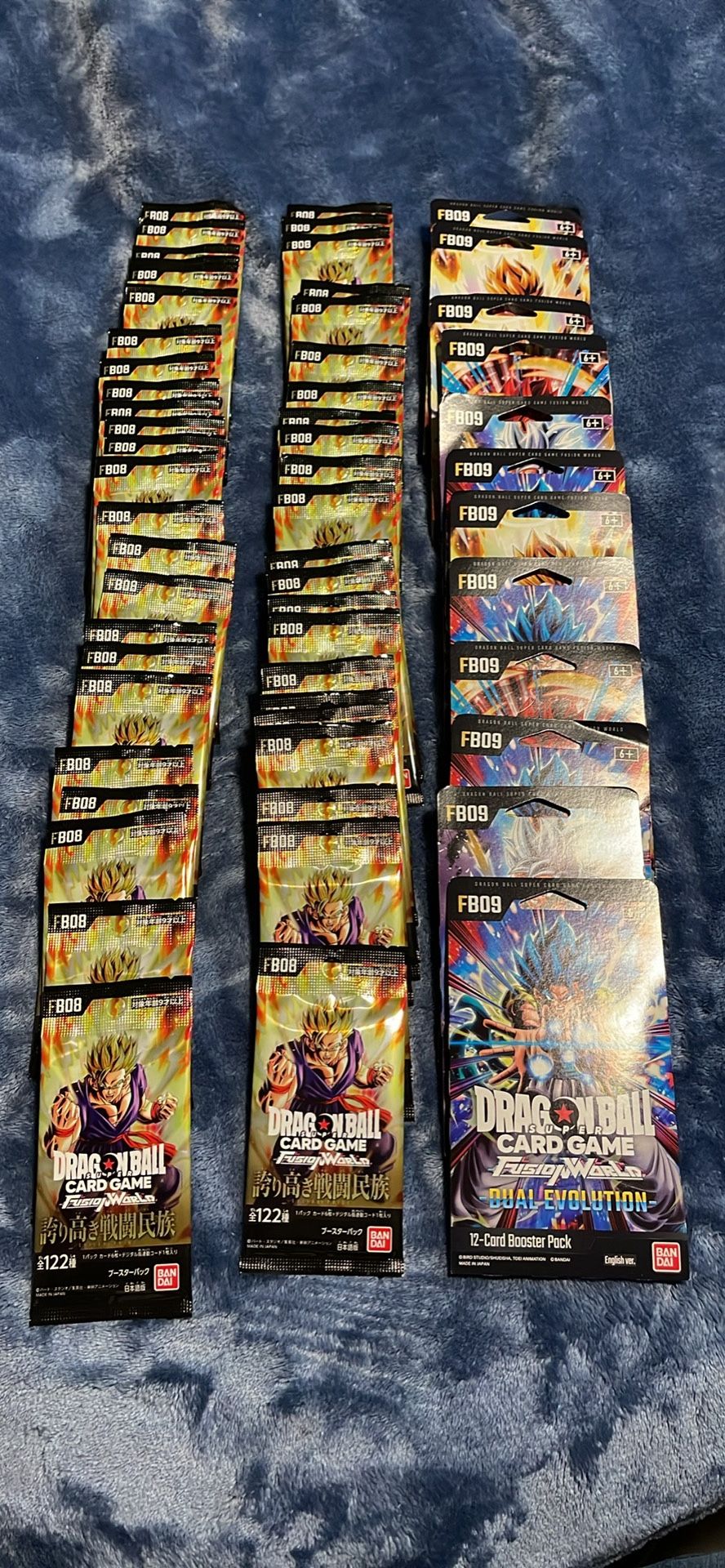 Dragón Ball Z Packs $15 Each Or 60 For &450