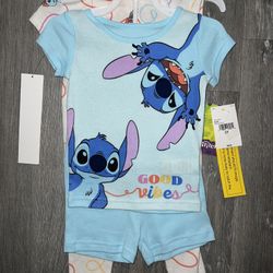 Disney Lilo and stitch pajama set sizes 2t and 3t 