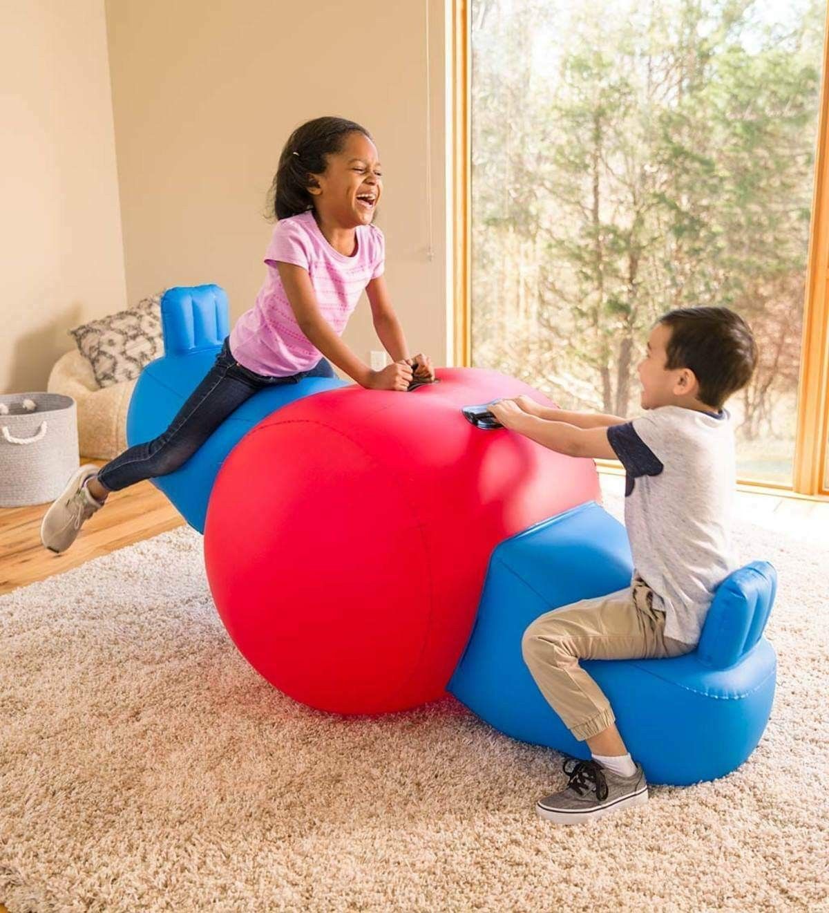 NEW Inflatable Rocker for Kids Indoor Outdoor Use