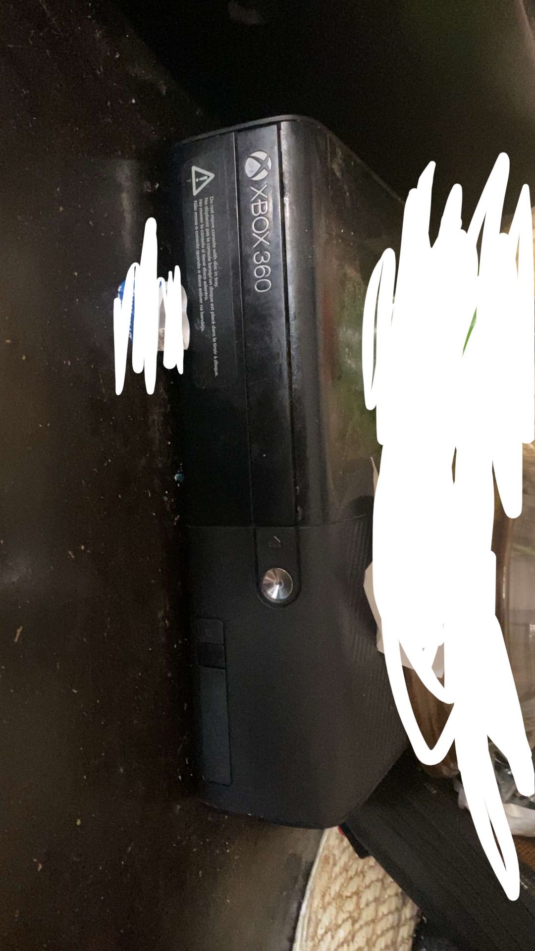 Xbox 360 With Games And Controllers