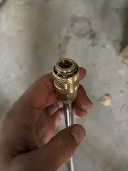 Pressure washer wand extender 