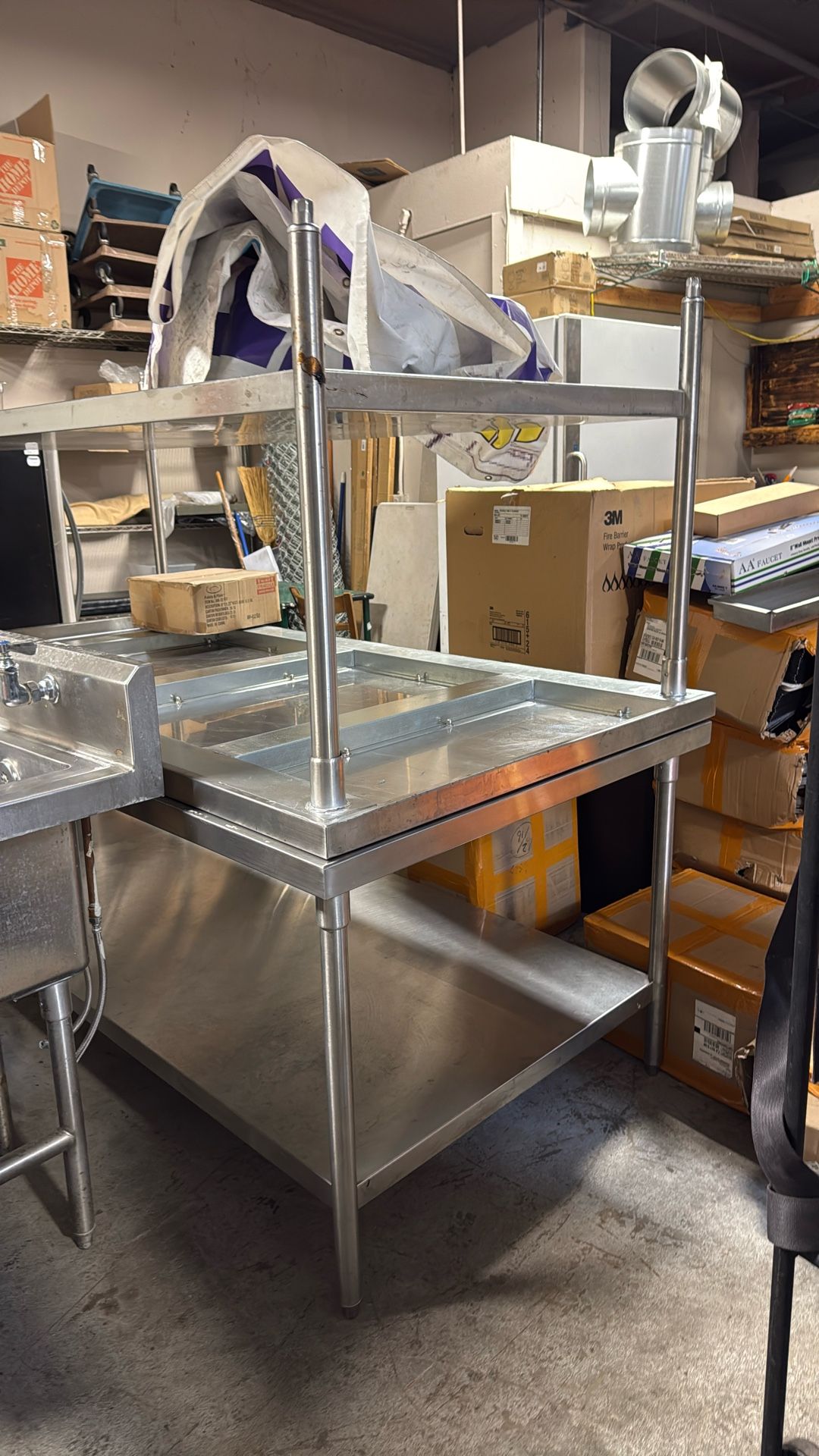 Work Table Used Size 40 X 84 