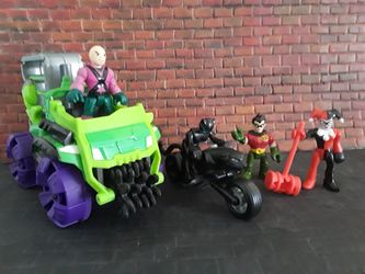 D.C. Batman Imaginext action figures