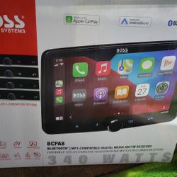 Nib Boss Bcpa8 Double Din Touchscreen Car Stereo 