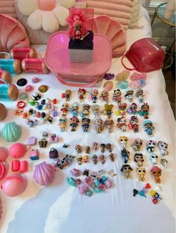 Huge L.O.L. Surprise Doll Collection Bundle – 150+ Pieces, Dolls, Pets, Accessories & Cases