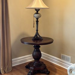 Table and Lamp
