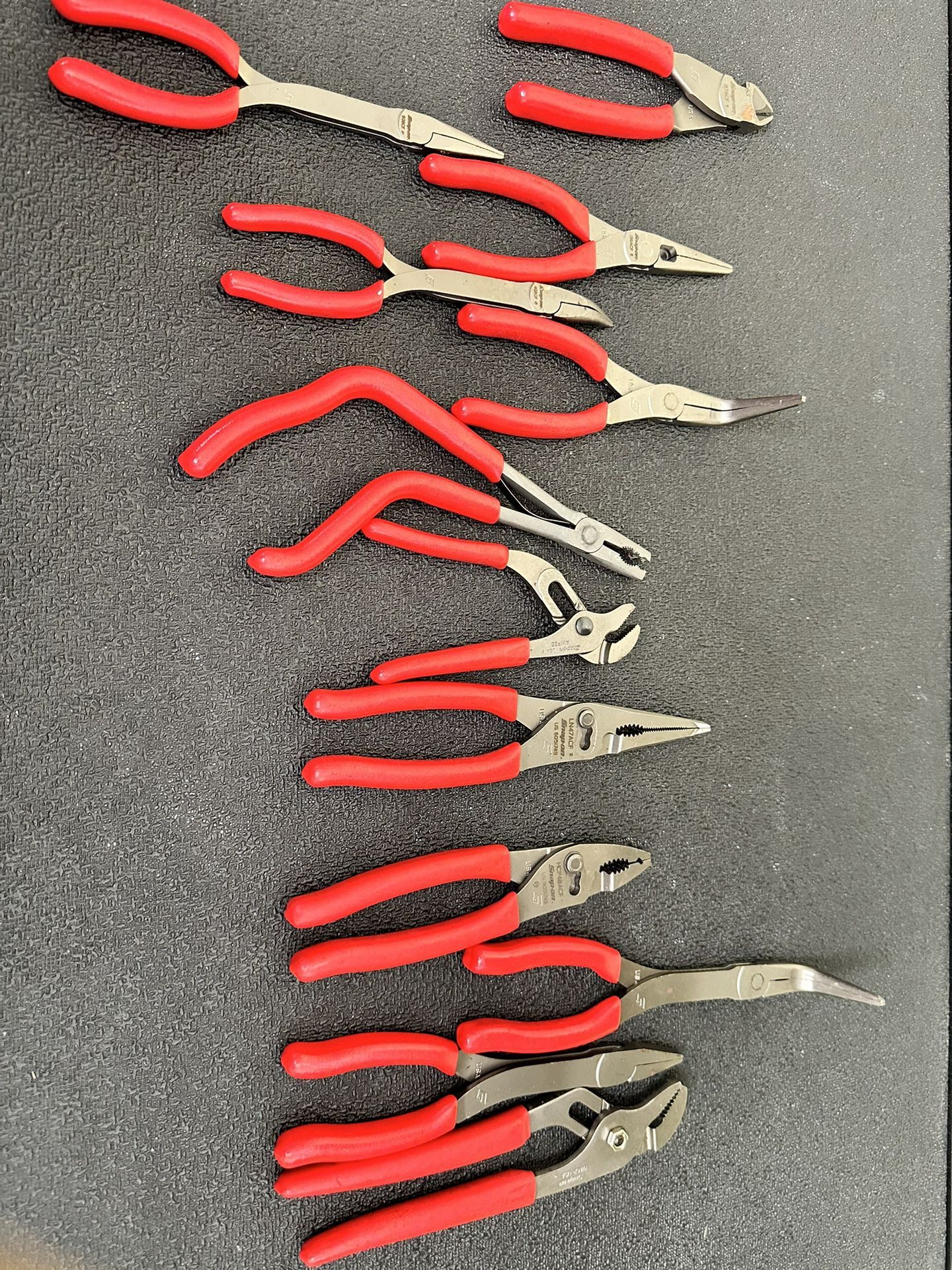 Snap-on 12 Pc Plier Tool Set