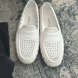 Floafers White And red