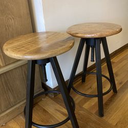 Bar Stools With Adjusting Height 24.5”-29”