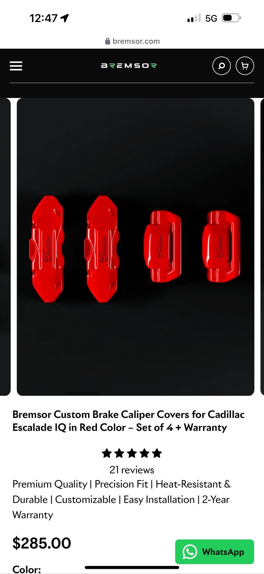 Calipers Cover 