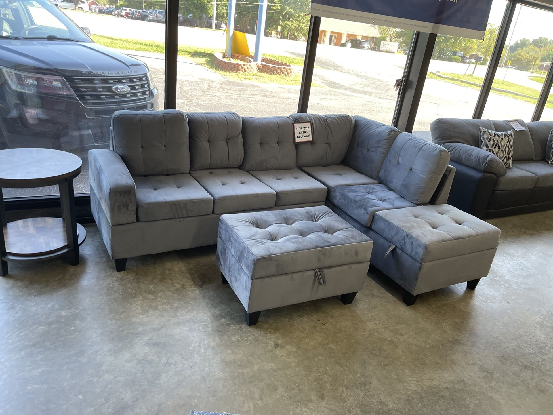 All New Mini Modern Sectional On Sale Now!!