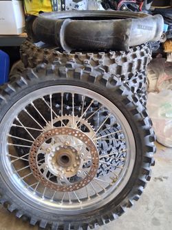 Takasago motorcycle rims and tires