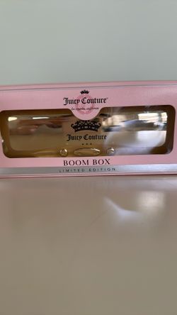Juicy Couture boom box