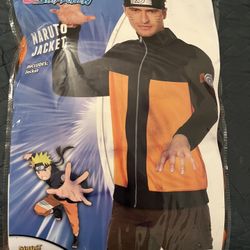 Adult Naruto jacket And Head Band 