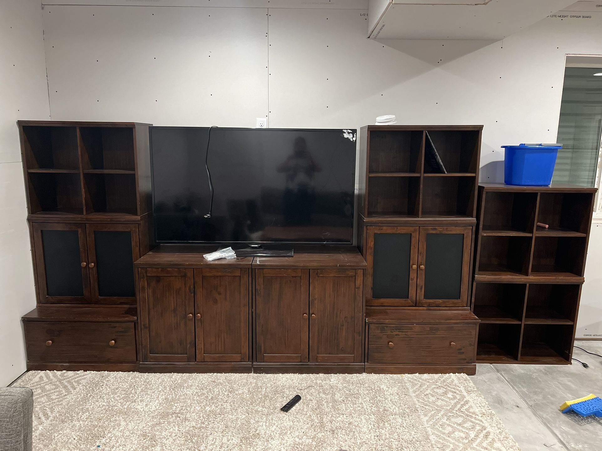 Pottery Barn 15 Piece Storage/entertainment Center