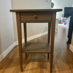 IKEA HEMNES Nightstand – Dark Gray Stain