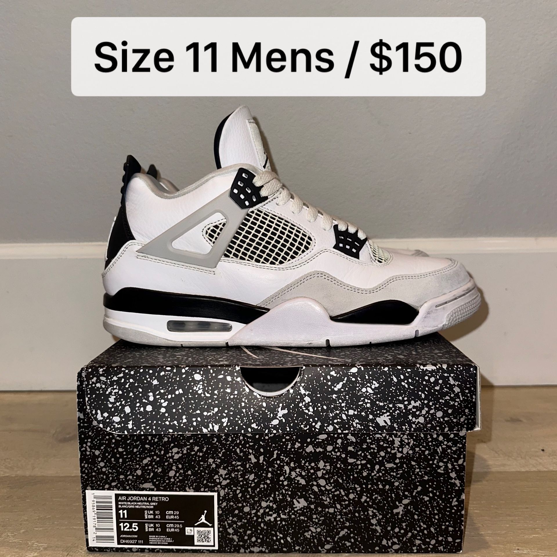 Air Jordan 4 Military Black 4