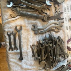 100  + Vintage US Made Wrenches