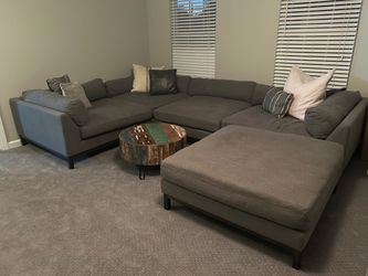 5 Piece Gray Sectional