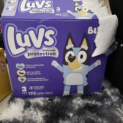 192 Size 3 Diapers 