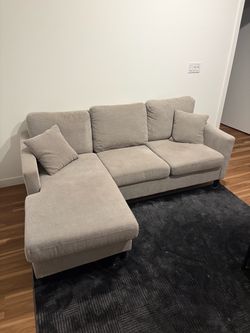 Modern L-Shaped Sectional Couch