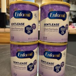 ENFAMIL GENTLEASE FORMULA (30+ cans!) 