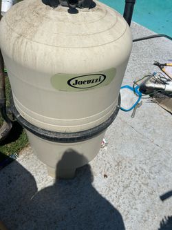 Jacuzzi 48 sqft D.e pool filter